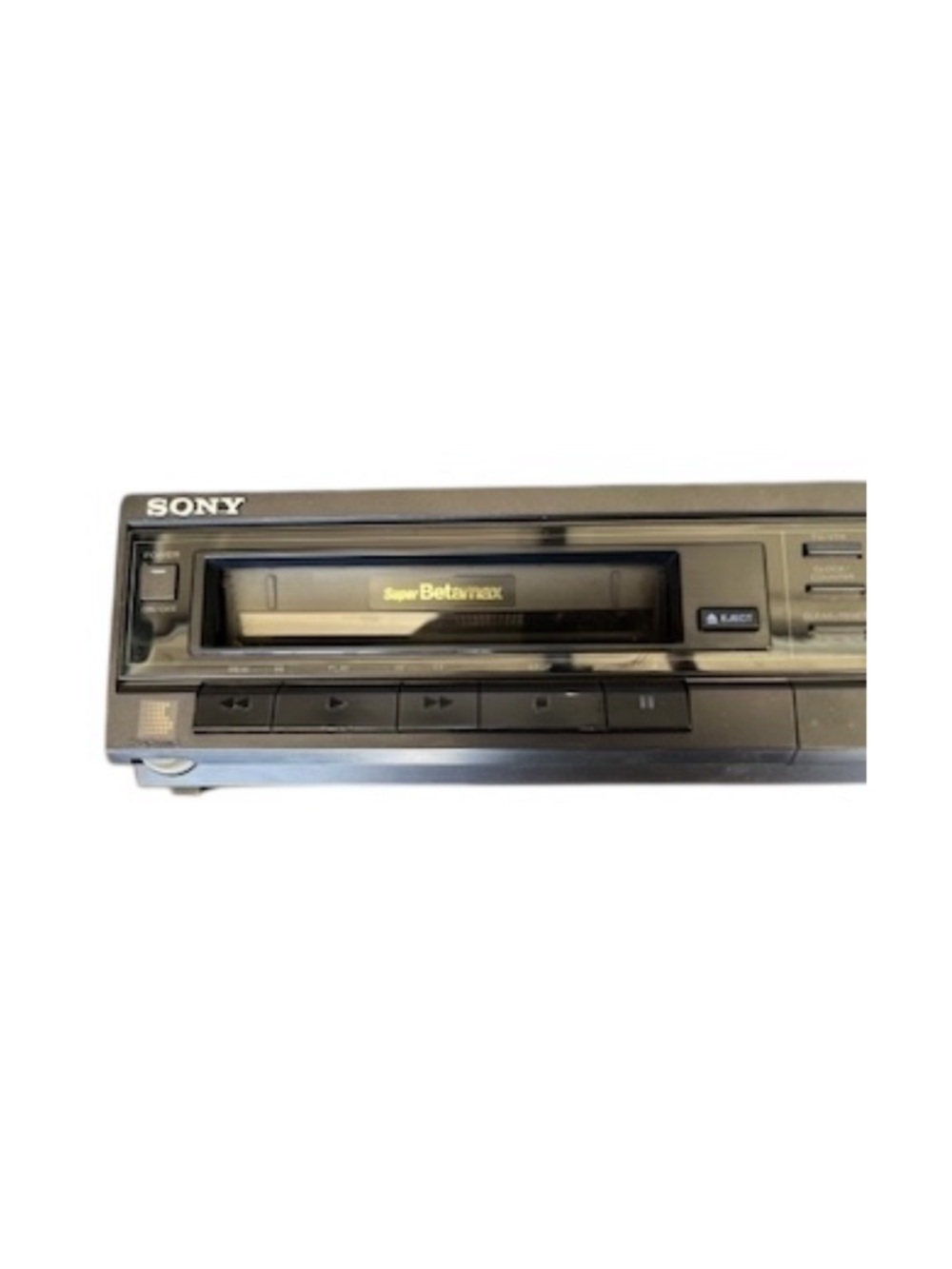 Sony Black Portable Super Betamax Player combo dvd